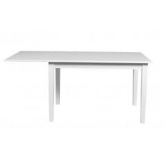 RO Witts Extending Dining Table Rectangular Small White